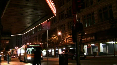 Downtown LA 1 Stock Footage 302996