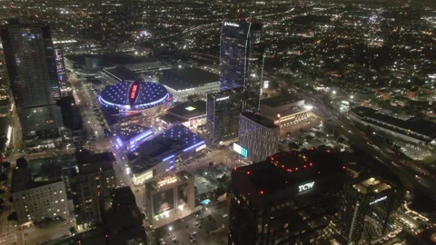 Downtown LA 10 Video stock 225347347