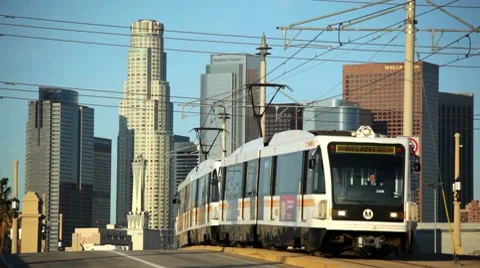 Downtown LA 22 HD Stock Footage