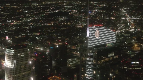 Downtown LA 27 Stock Footage 225390786