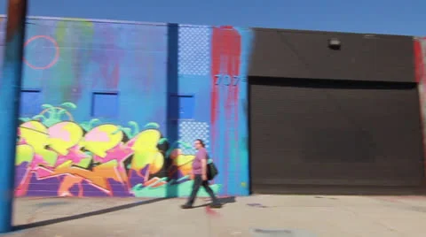 Downtown LA 4 Stock Footage 23429200