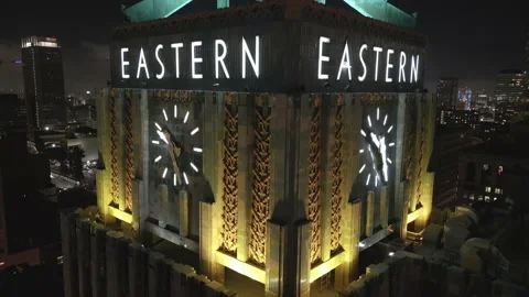 Downtown LA 41 Stock Footage 225378116