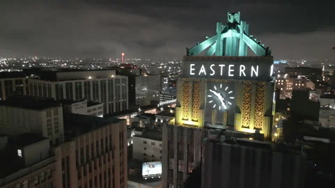 Downtown LA 42 Stock Footage 225378231
