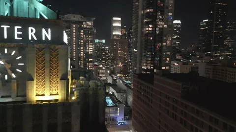 Downtown LA 43 Stock Footage 225371982