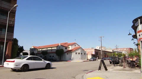 Downtown LA 6 Stock Footage 23424223