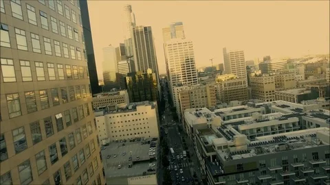 Downtown LA Stock Footage 80849877