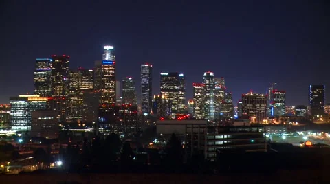 Downtown, LA Skyline  動画素材 933901