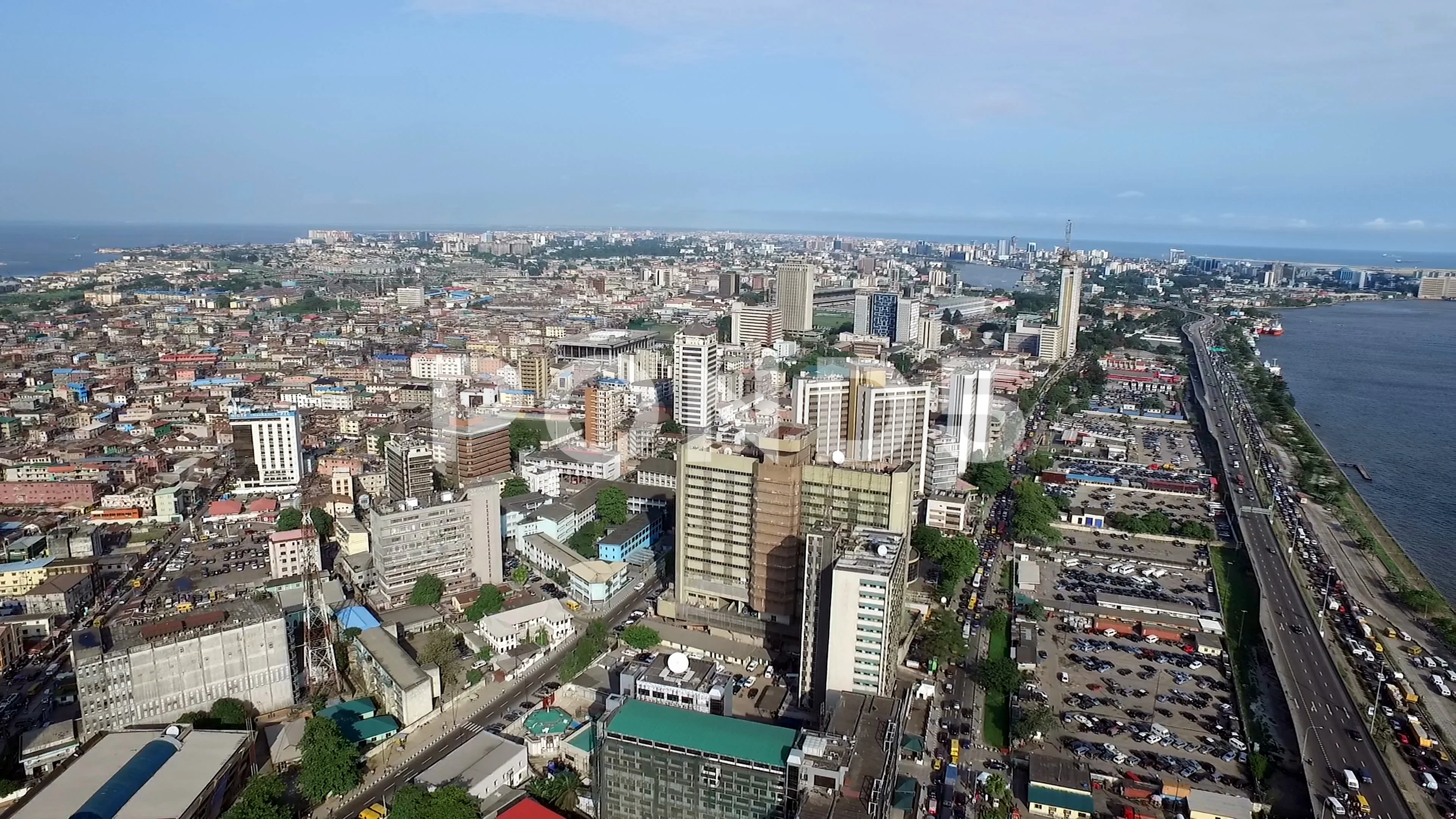 Downtown Lagos Scenes00010786 | Stock Video | Pond5