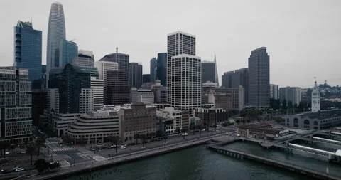 Downtown Long Beach Stock Footage 197001169
