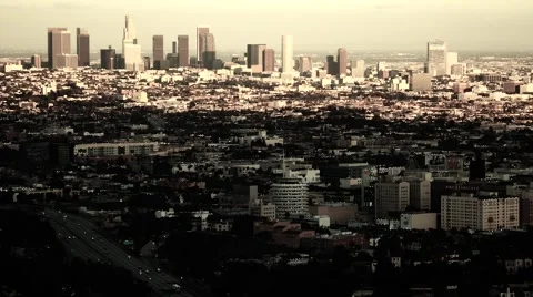 Downtown Los Angeles 스톡 동영상 5254906