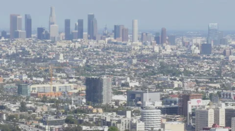 Downtown Los Angeles Stock Footage 50229073