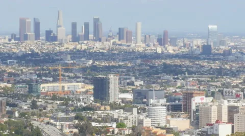 Downtown Los Angeles Stock Footage 50229083