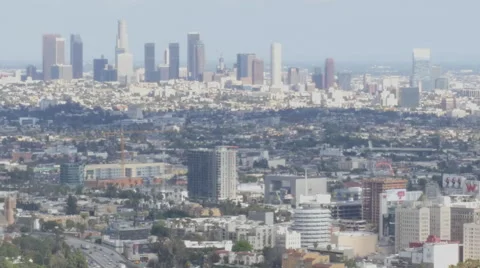 Downtown Los Angeles Stock Footage 50229090