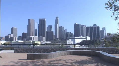 Downtown Los Angeles Stock Footage 52801972