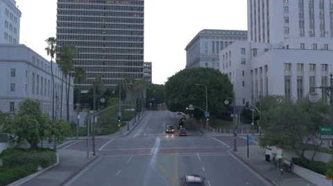 Downtown Los Angeles Stock Footage 54264823