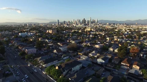 Downtown Los Angeles Stock Footage