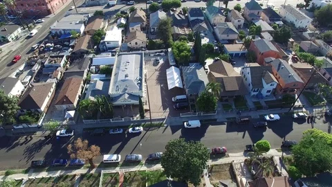 Downtown Los Angeles 库存影片 75600964