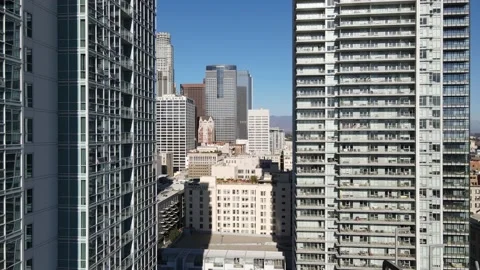 Downtown Los Angeles Stock Footage 166524965