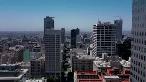 Downtown Los Angeles Video stock 217513886