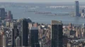 Downtown Manhattan, New York City Skyline, Modern Tall Corporate Towers HD Footage