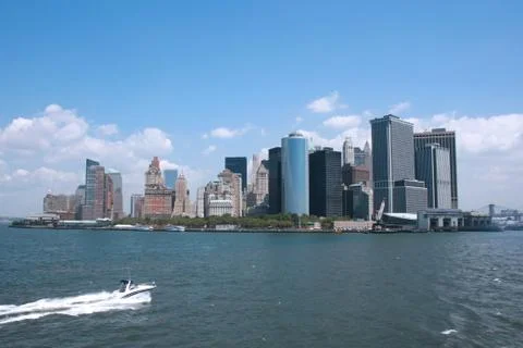 Downtown manhattan Foto stock