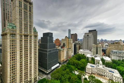 Downtown Manhattan Stock Photos
