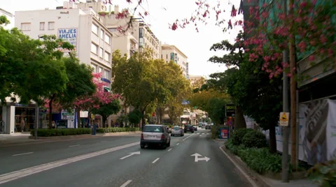 Downtown Marbella, Spain,  Video stock 32860870