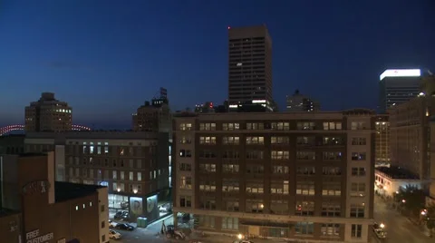 Downtown memphis background 1 Video stock 7741294