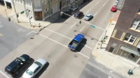 Downtown Memphis Pan Up Video stock 14832867