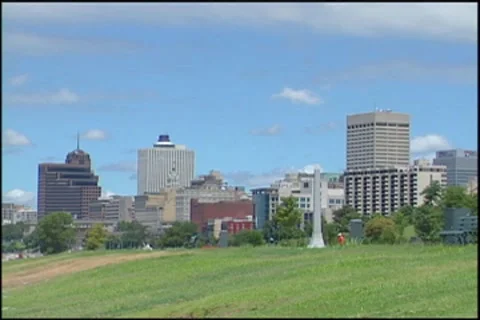 Downtown memphis skyline Stock-Footage 7813352