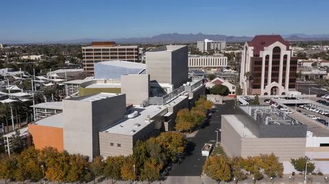 Downtown Mesa Stock Photos