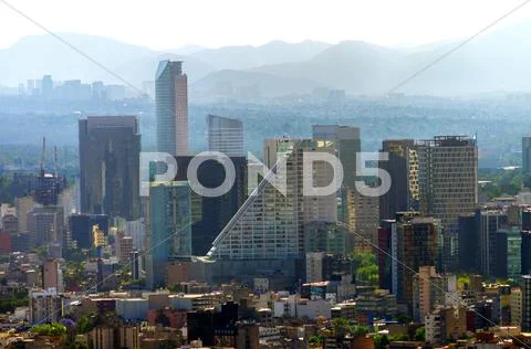 Downtown Mexico City Stock Photos