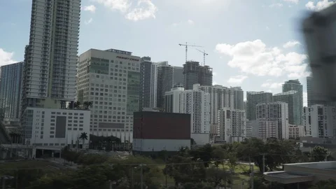 Downtown Miami drawbridge Stock-Footage 104582036