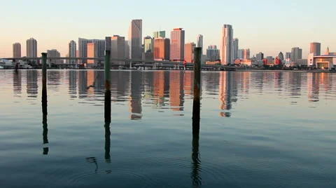 Downtown Miami, Florida Stock Footage 40220320