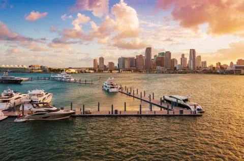 Downtown Miami, Florida Stock Photos