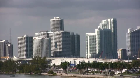 Downtown Miami Stock Footage 1160187