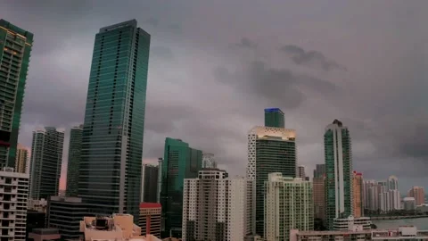 Downtown Miami Stock Footage 130868013