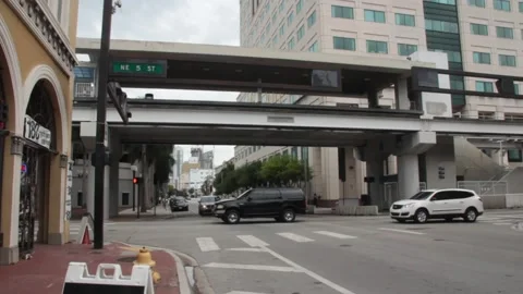 Downtown Miami Stock Footage 167567446