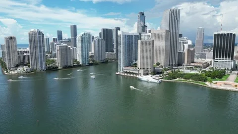 Downtown Miami Video stock 248866424