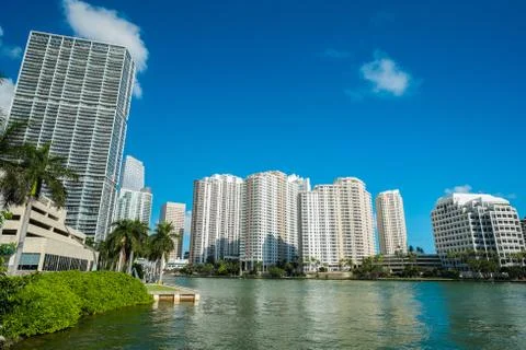 Downtown miami Stock Photos