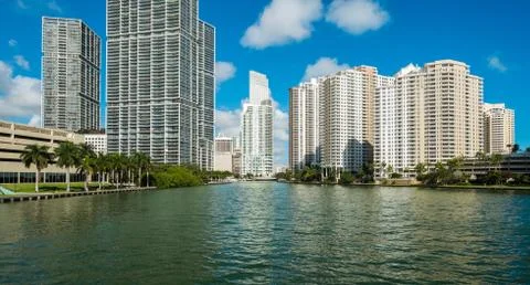 Downtown miami Stock Photos
