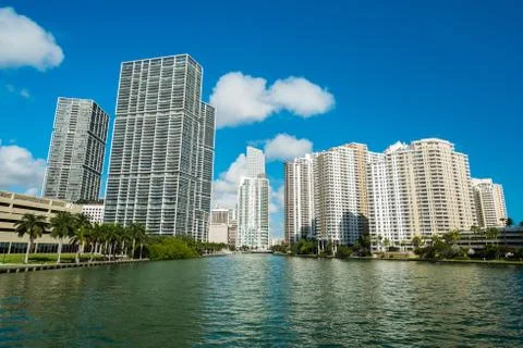 Downtown miami Stock Photos