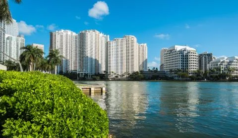 Downtown miami Stock Photos