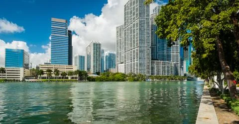 Downtown miami Stock Photos