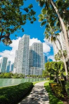 Downtown miami Stock Photos