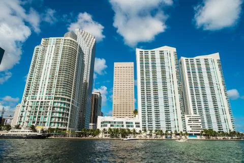 Downtown miami Stock Photos