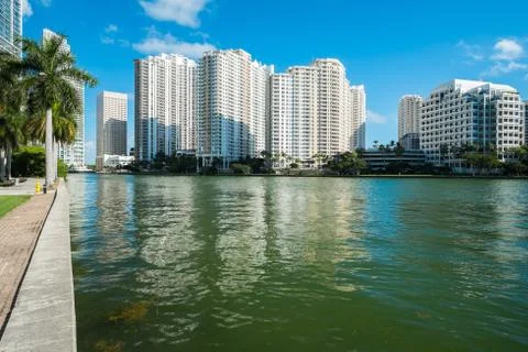 Downtown miami Stock Photos