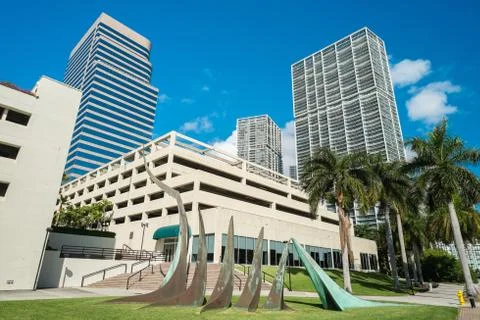 Downtown miami Stock Photos