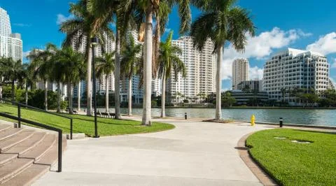 Downtown miami Stock Photos
