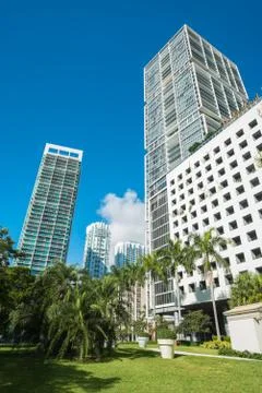 Downtown miami Stock Photos